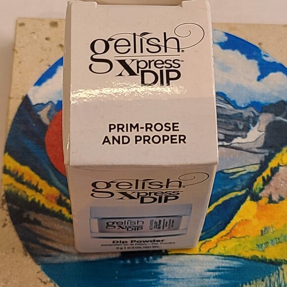 GELISH XPRESS DIP POWDER - PRIM-ROSE AND PROPER - Picture 2 of 7